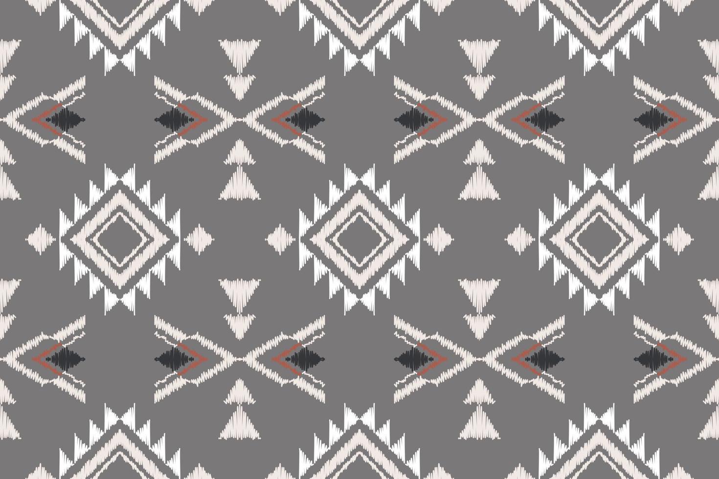 ikat flor, motivo ikat azteca gente bordado, mexicano azteca geométrico rombo Arte ornamento impresión. digital archivo diseño para impresión textura,tela,sari,sari,alfombra,alfombra,batik vector