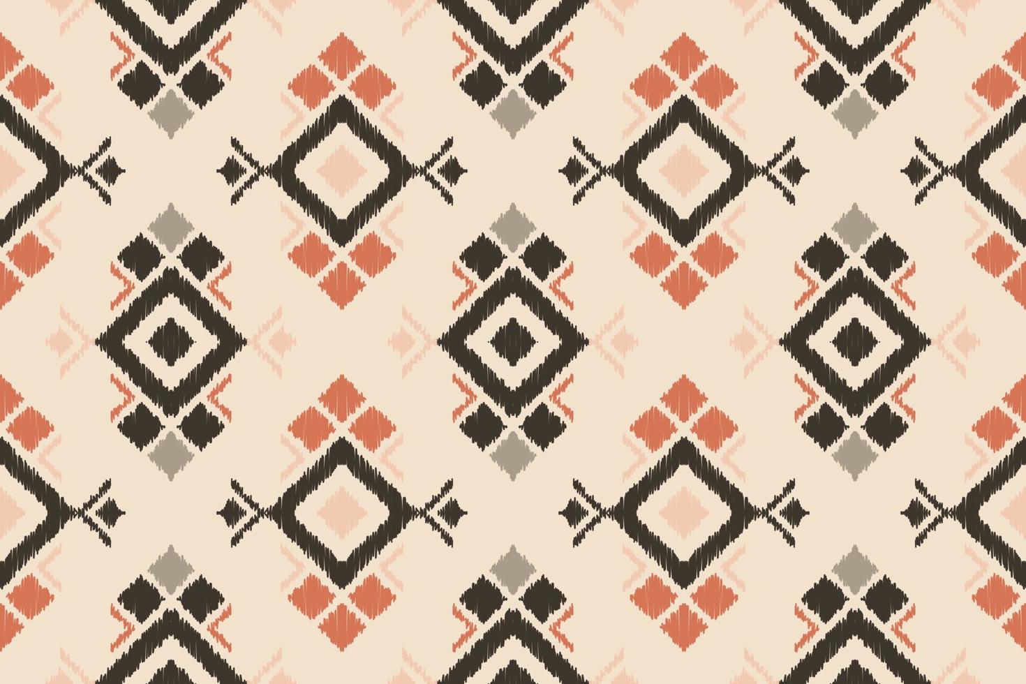 Ikat Background, Motif Ikat Aztec Folk Embroidery, and Mexican Style. Aztec Geometric Art Ornament Print. Digital File Design for Print Texture,fabric,saree,sari,carpet,rug,batik vector