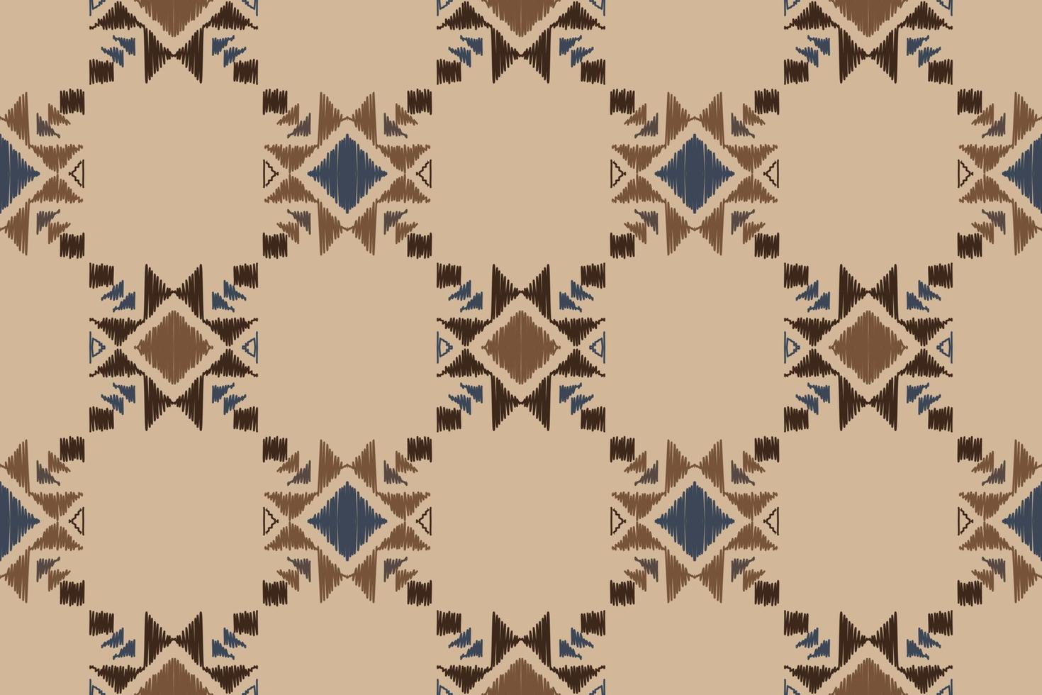 Ikat Texture Motif Ikat Aztec Folk Embroidery, Mexican Aztec Geometric Rhombus Art Ornament Print. Digital File Design for Print Texture,fabric,saree,sari,carpet,rug,batik vector