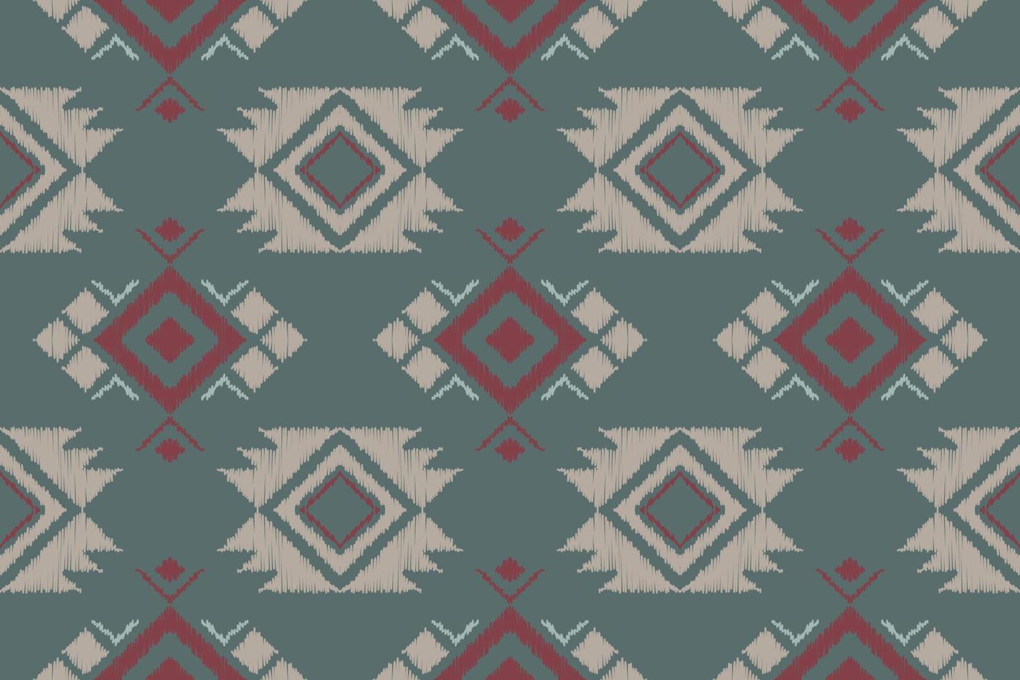 Ikat Designs, Motif Ikat Aztec Folk Embroidery, Oriental Ethnic Geometry Ikat Seamless Pattern Traditional. Digital File Design for Print Texture,fabric,saree,sari,carpet,rug,batik vector