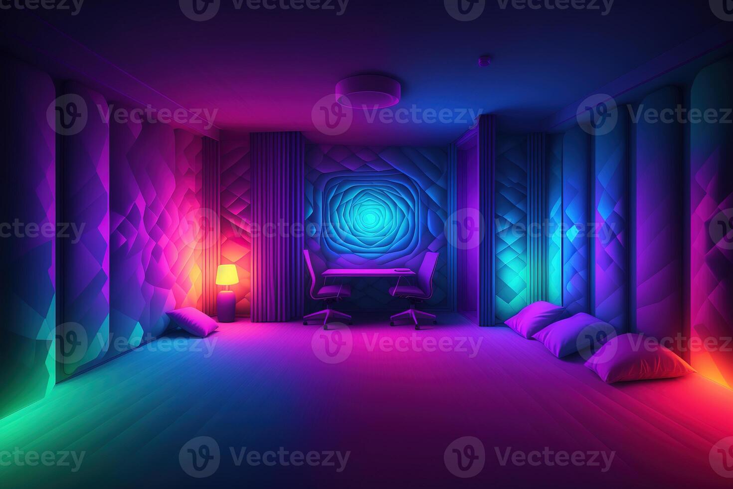 sound proof environment neon ambience by photo