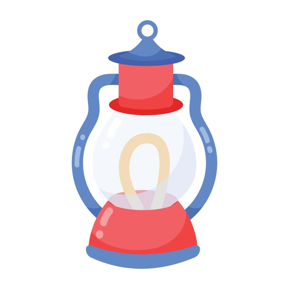 Trendy Lantern Concepts vector