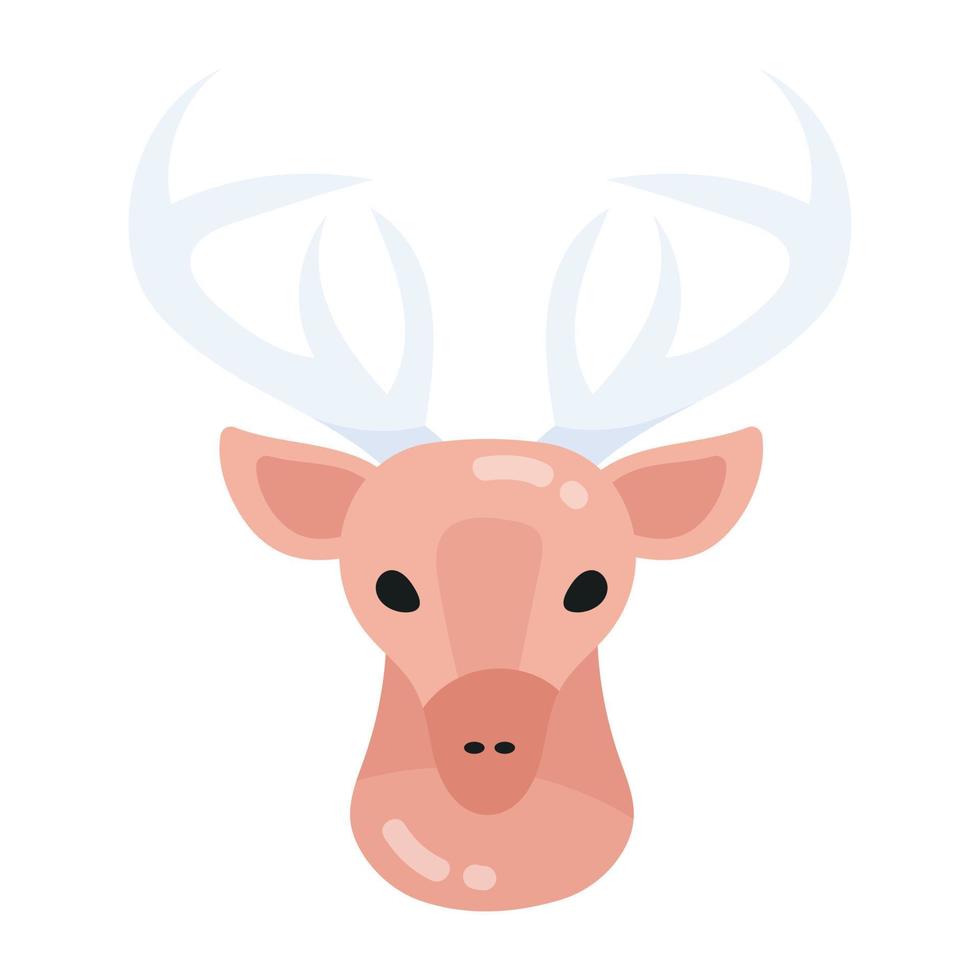 Trendy Deer Head 22806550 Vector Art at Vecteezy