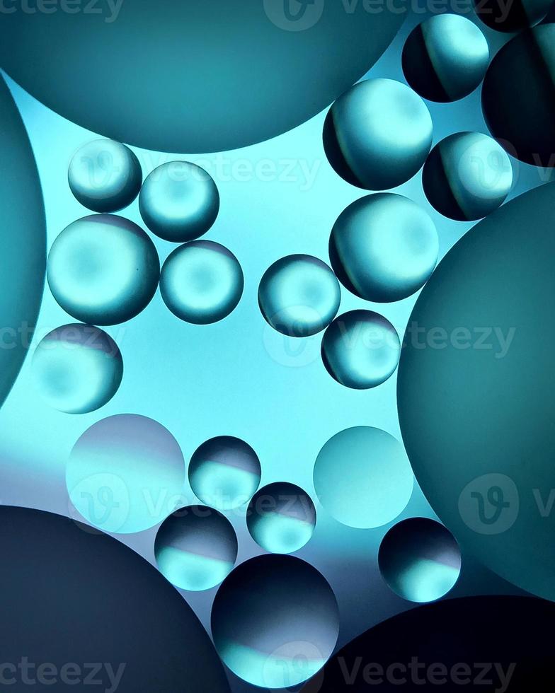 abstract photo of oil mixed with water