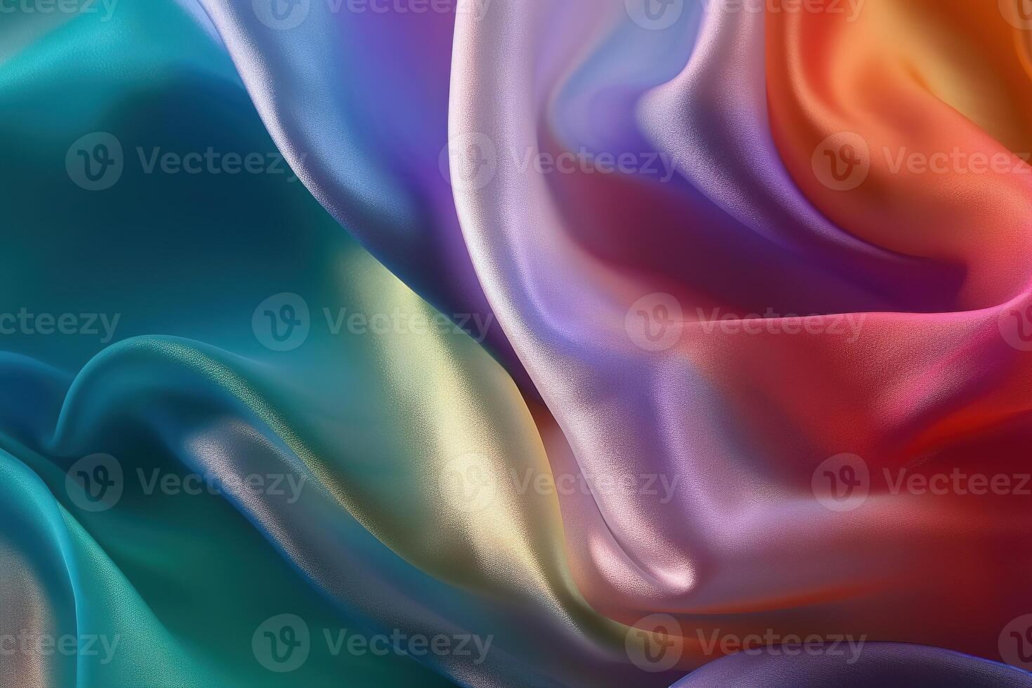 Colorful Smooth Silk Illustration Background with photo
