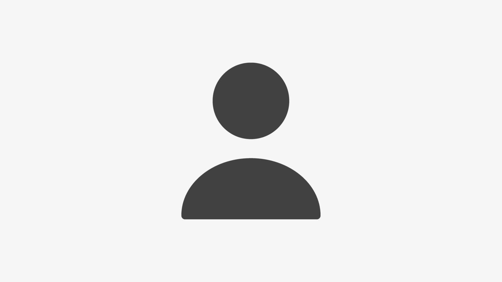 User solid icon vector