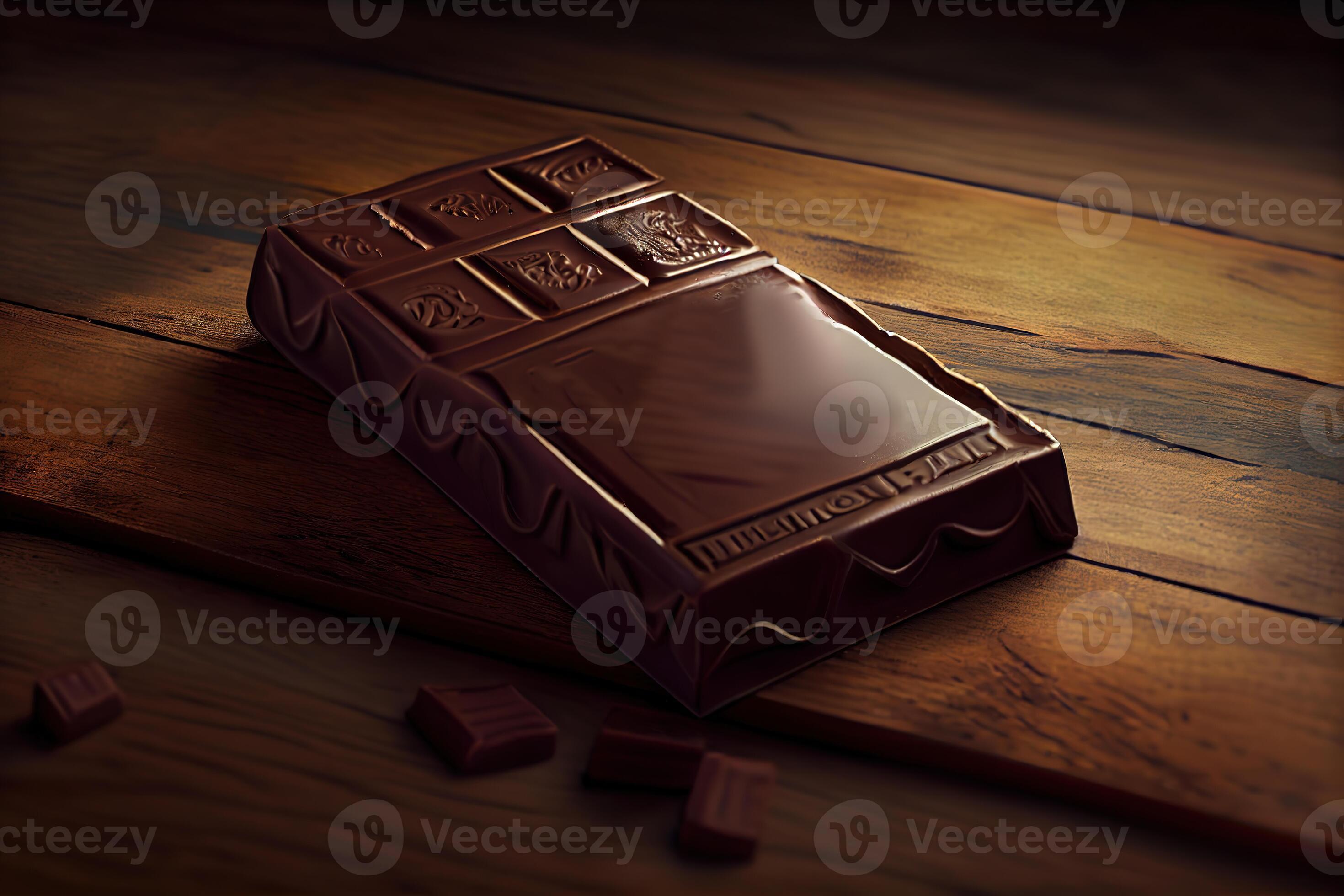 Stack of milk and dark chocolate with nuts. 22808424 Stock Photo at