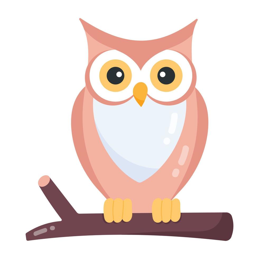 Trendy Owl Concepts vector