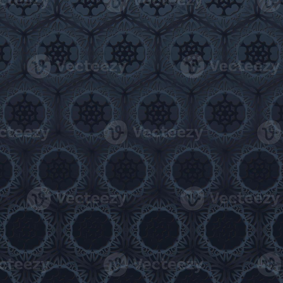 black etnic ornament pattern photo