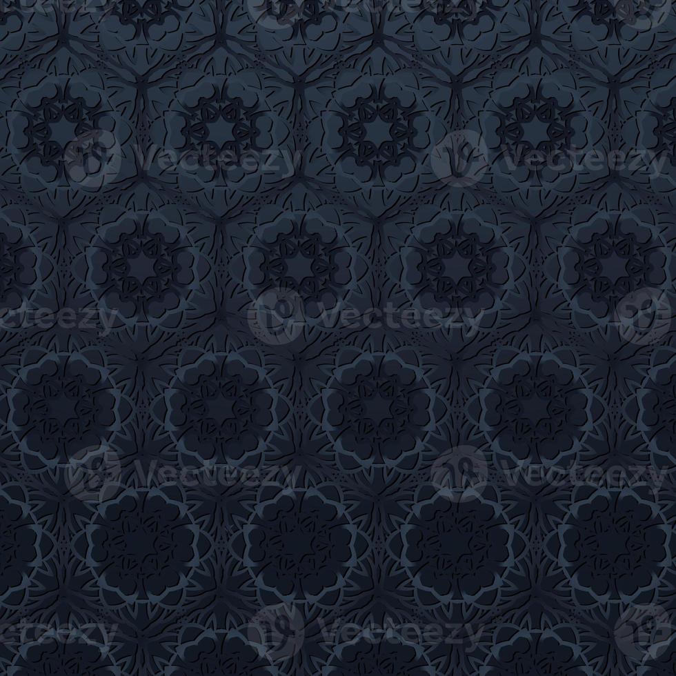 black etnic ornament pattern photo