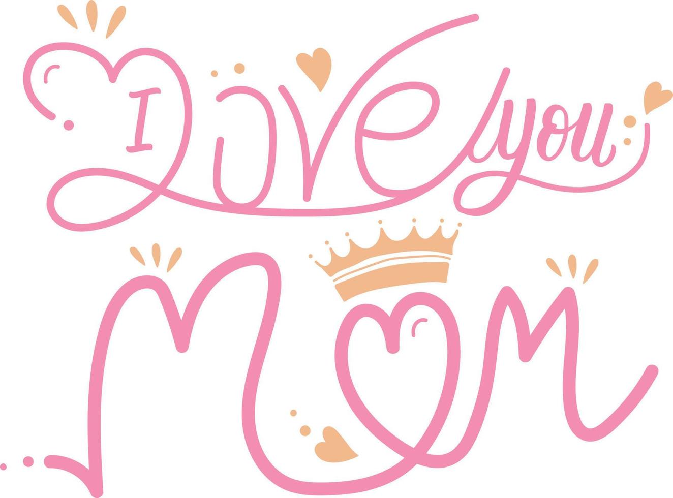 Mother's day vector illustration