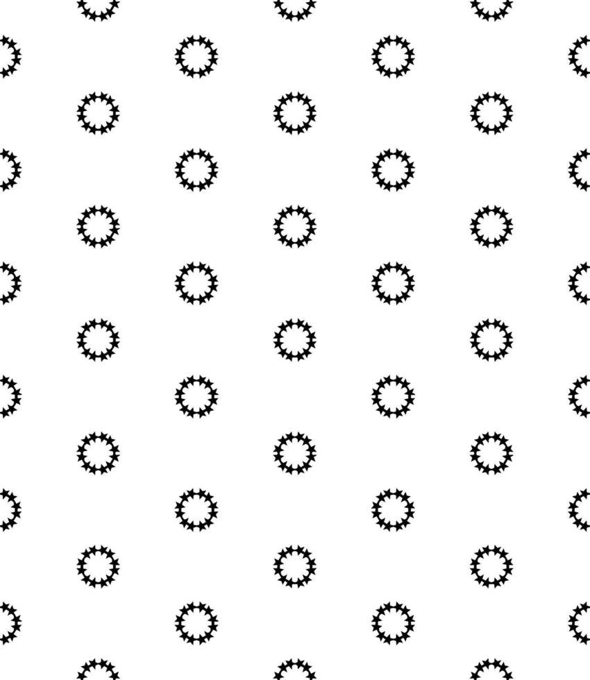 Black and white seamless abstract pattern. Background and backdrop. Grayscale ornamental design. vector