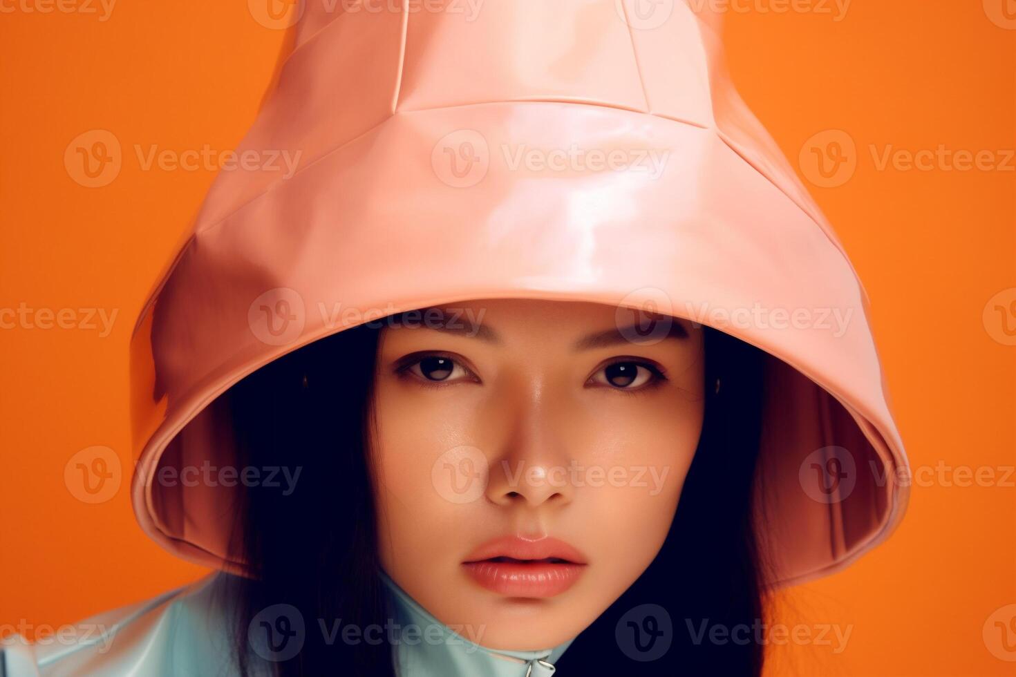 woman in futuristic style photo