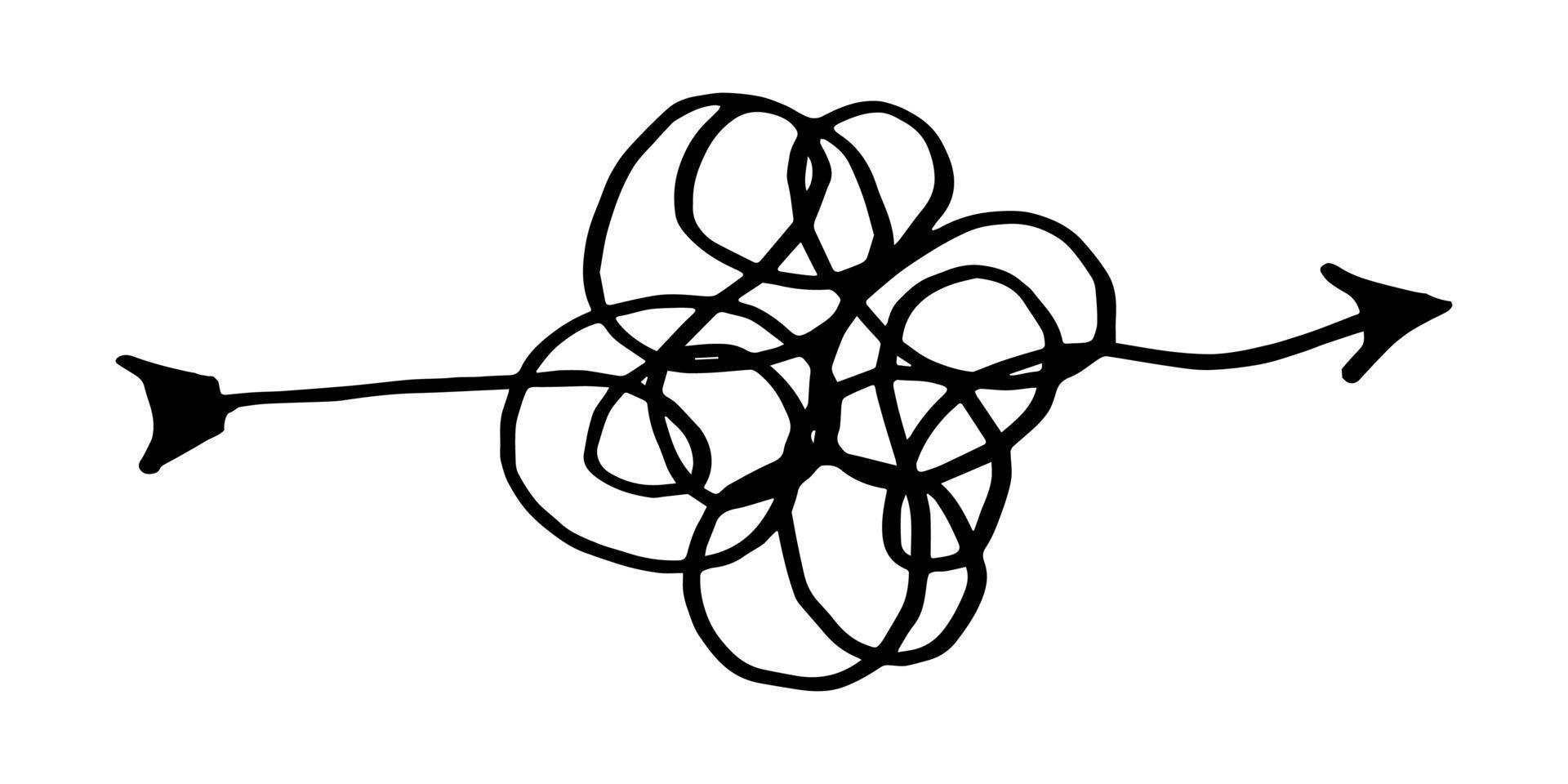 hand drawn scribble sketch circle object. Tangled grungy round scribble. isolated on white background vector