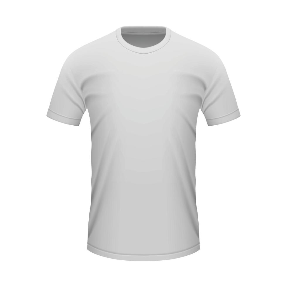 realistic shirt template for Soccer jersey vector