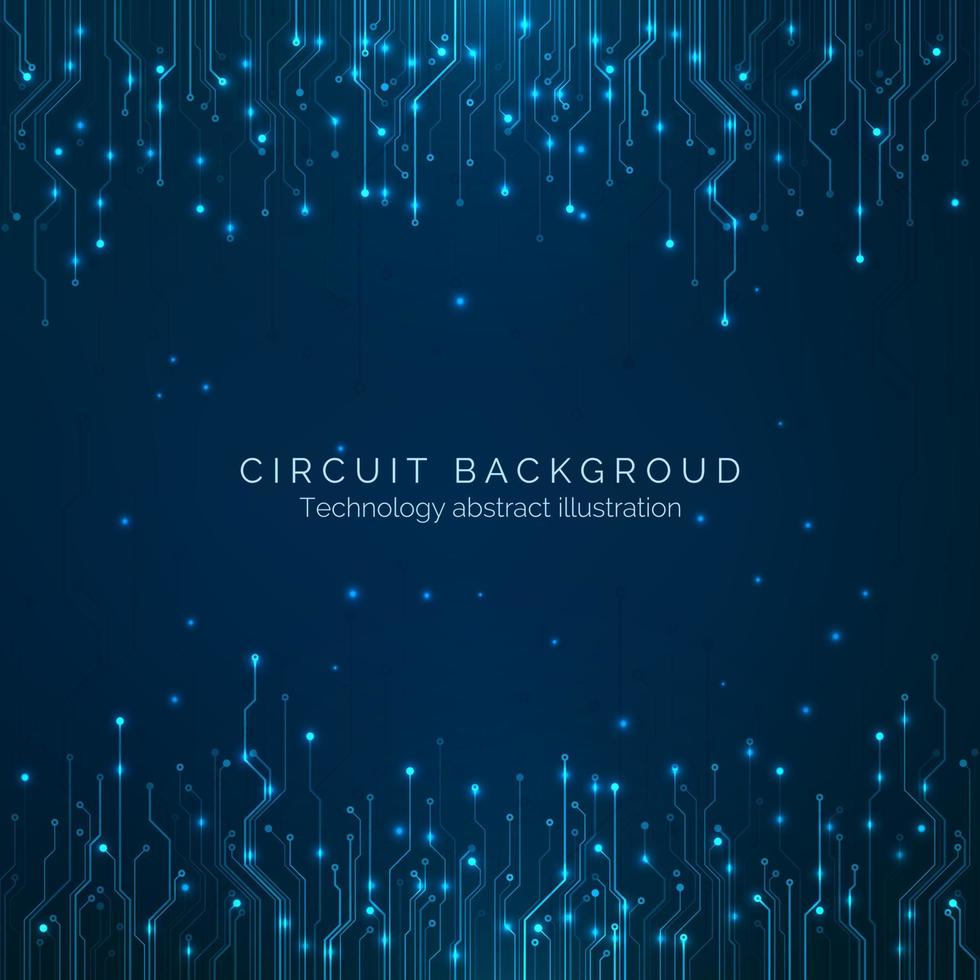 Circuit board technology background. Abstract computer technology. Hardware concept. Vector