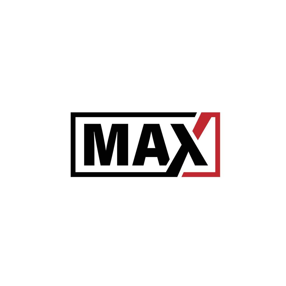 max logo vector graphic illustration