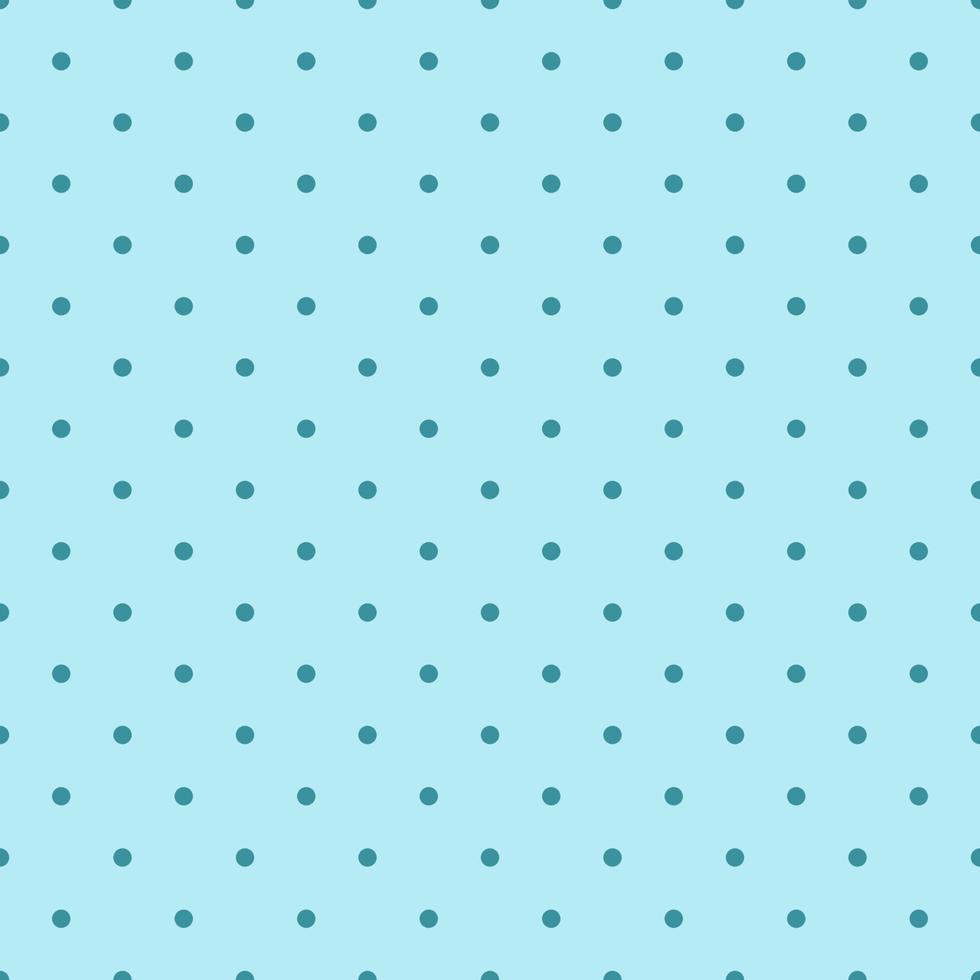 Blue seamless polka dot background Abstract geometric retro endless pattern circle elements. Blue textile paper design. Cute illustration. Fabric blue backdrop template Circular round ornament. vector