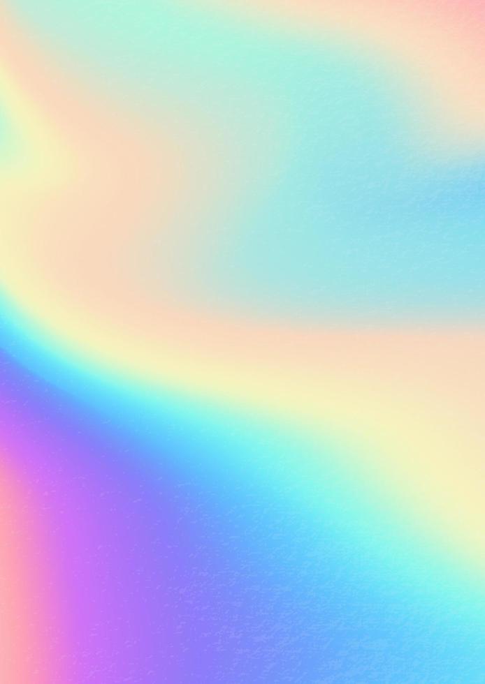 Multicolored bright background with iridescent tints of color. Holographic effect, color gradient transitions.1 vector