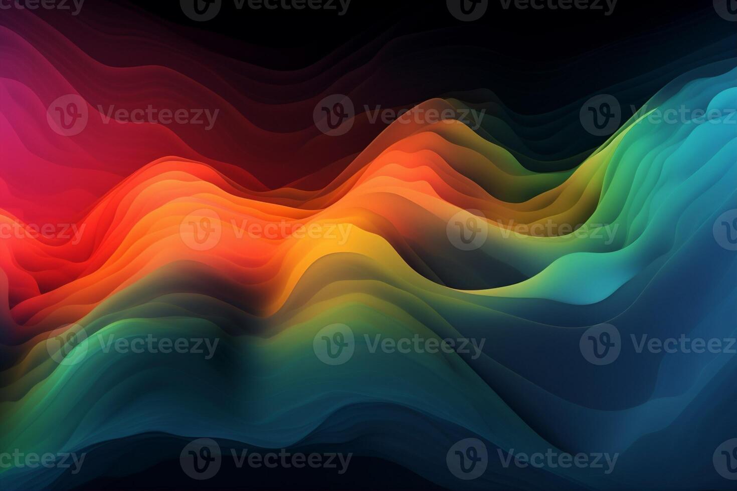 abstract colorful wavy texture photo
