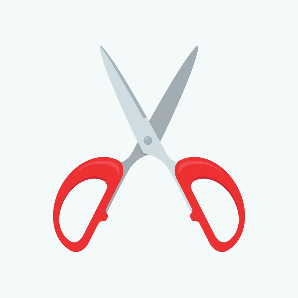 scissors icon vector illustration isolated on white background