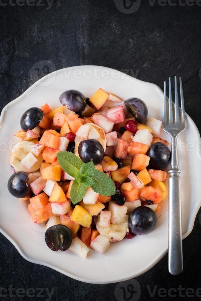 ensalada de frutas tropicales foto