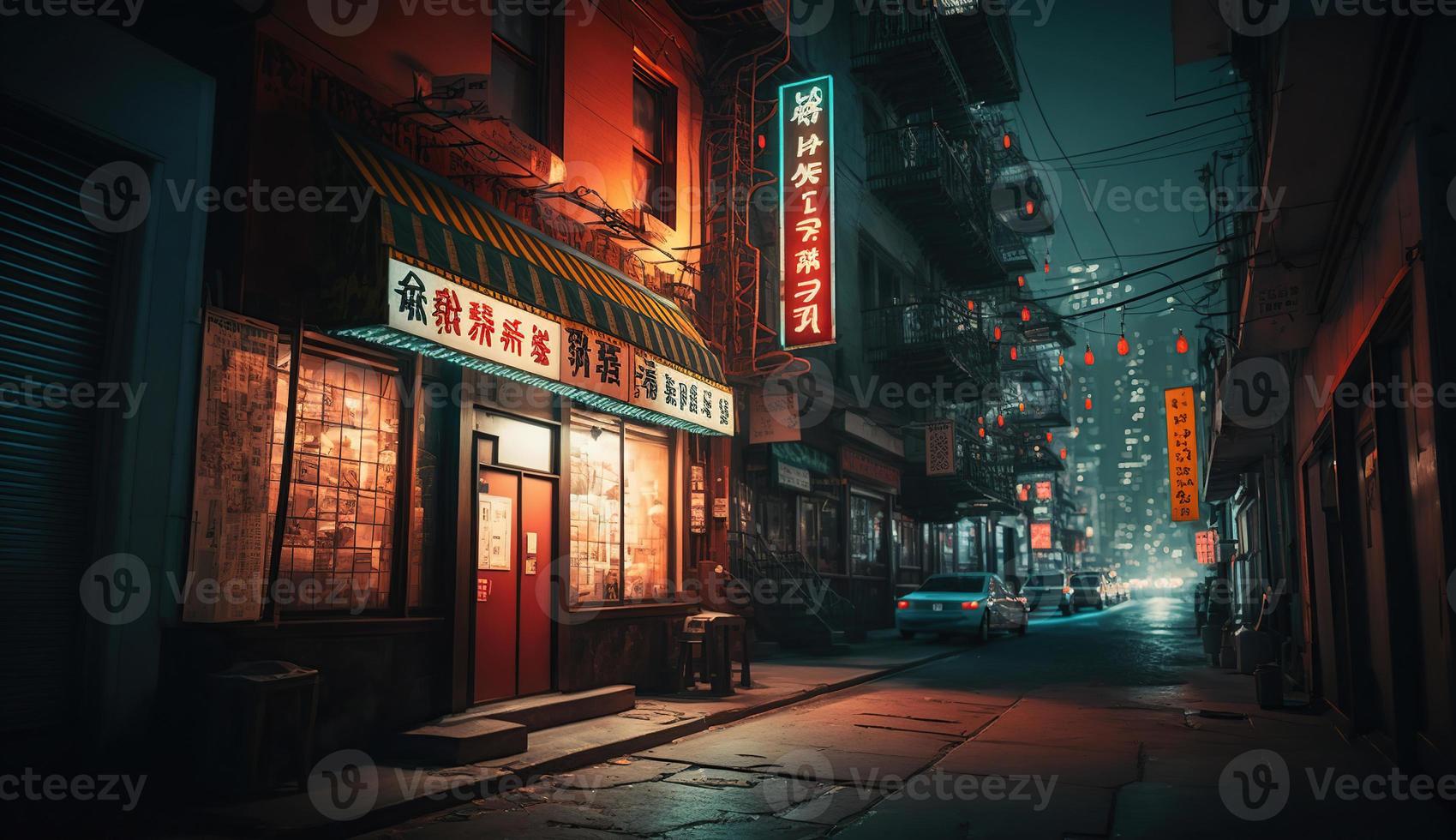 Chinatown New York, Generativ Ai photo