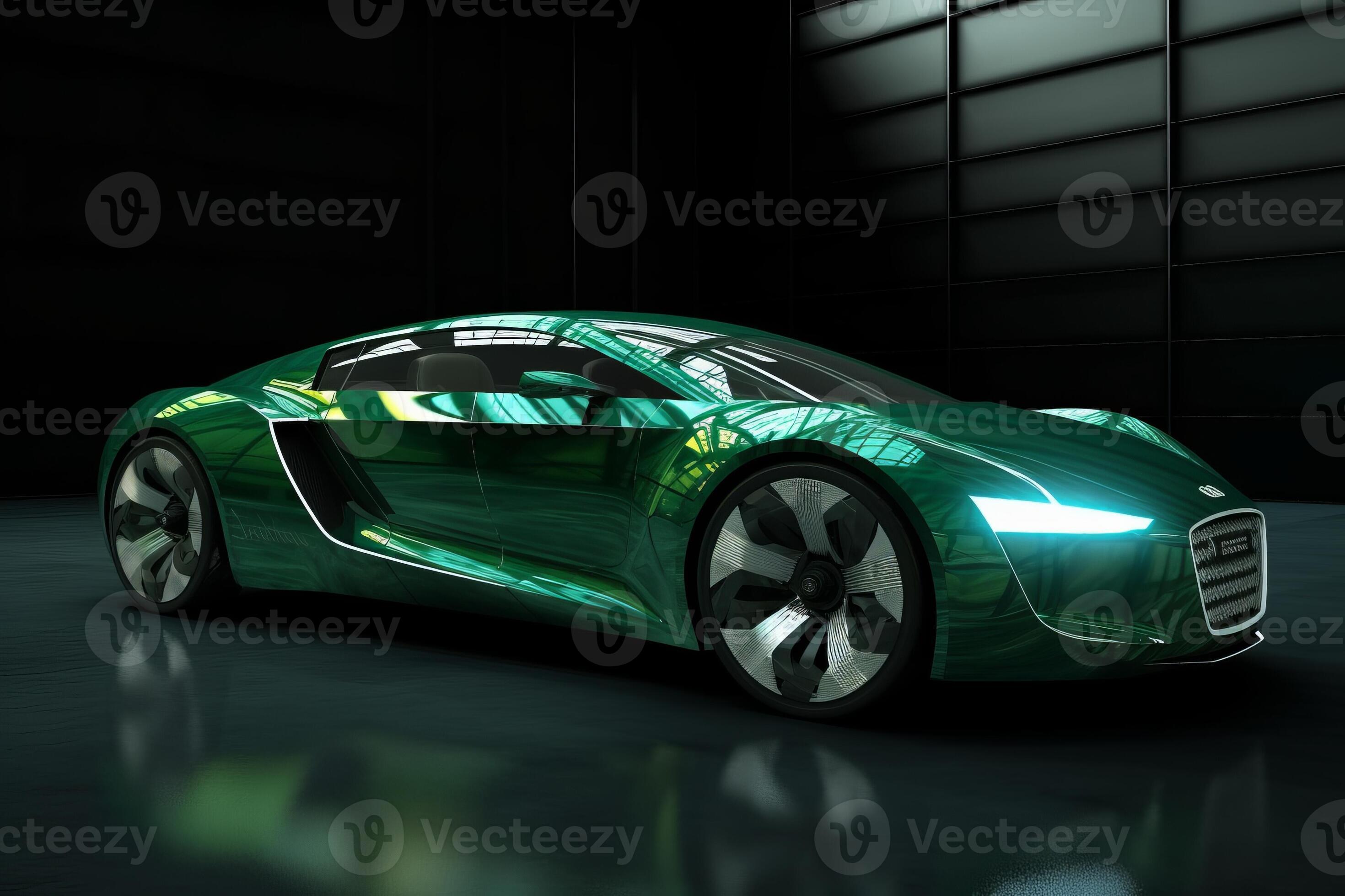 future car in green color 22815444 Stock Photo at Vecteezy