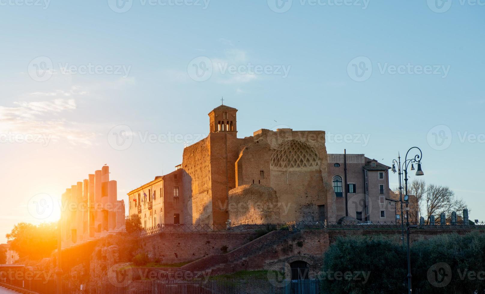 Temple of Venus and Rome photo