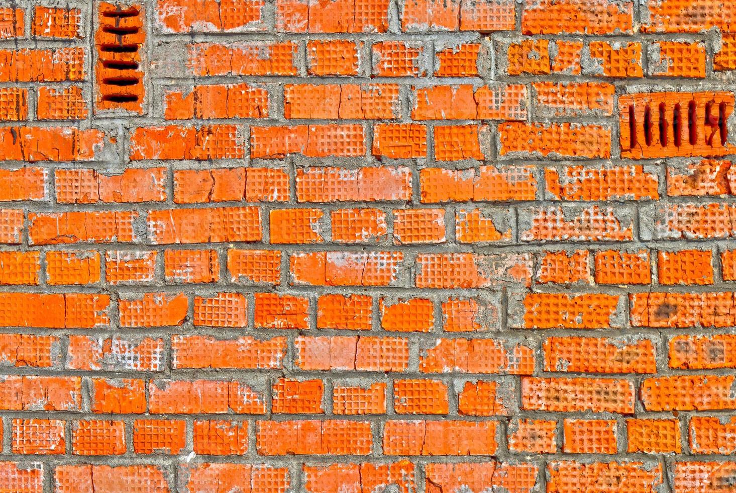 Rough brick wall texture photo