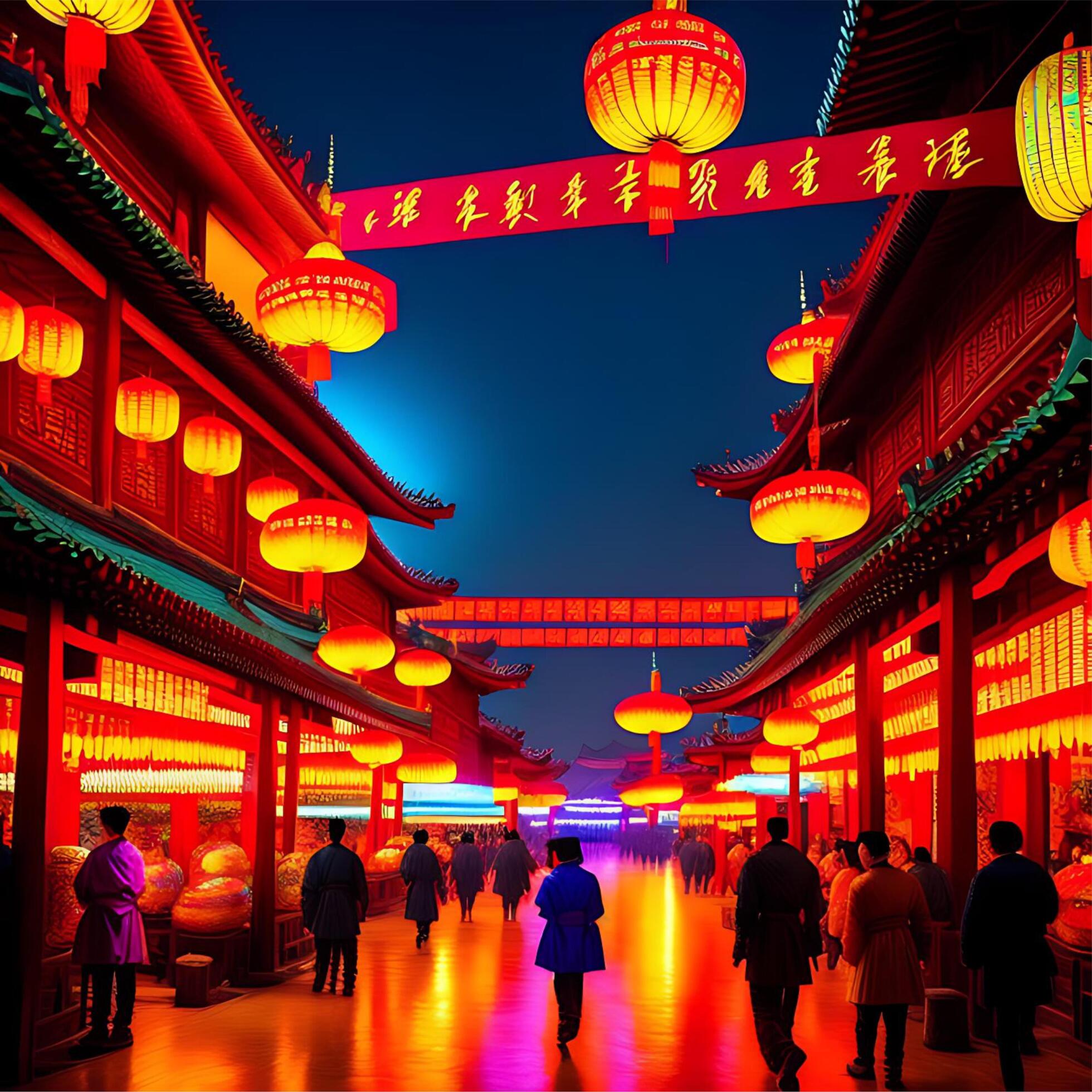 Middle Chinese Tang Dynasty Realistic Cultural Illustration AI