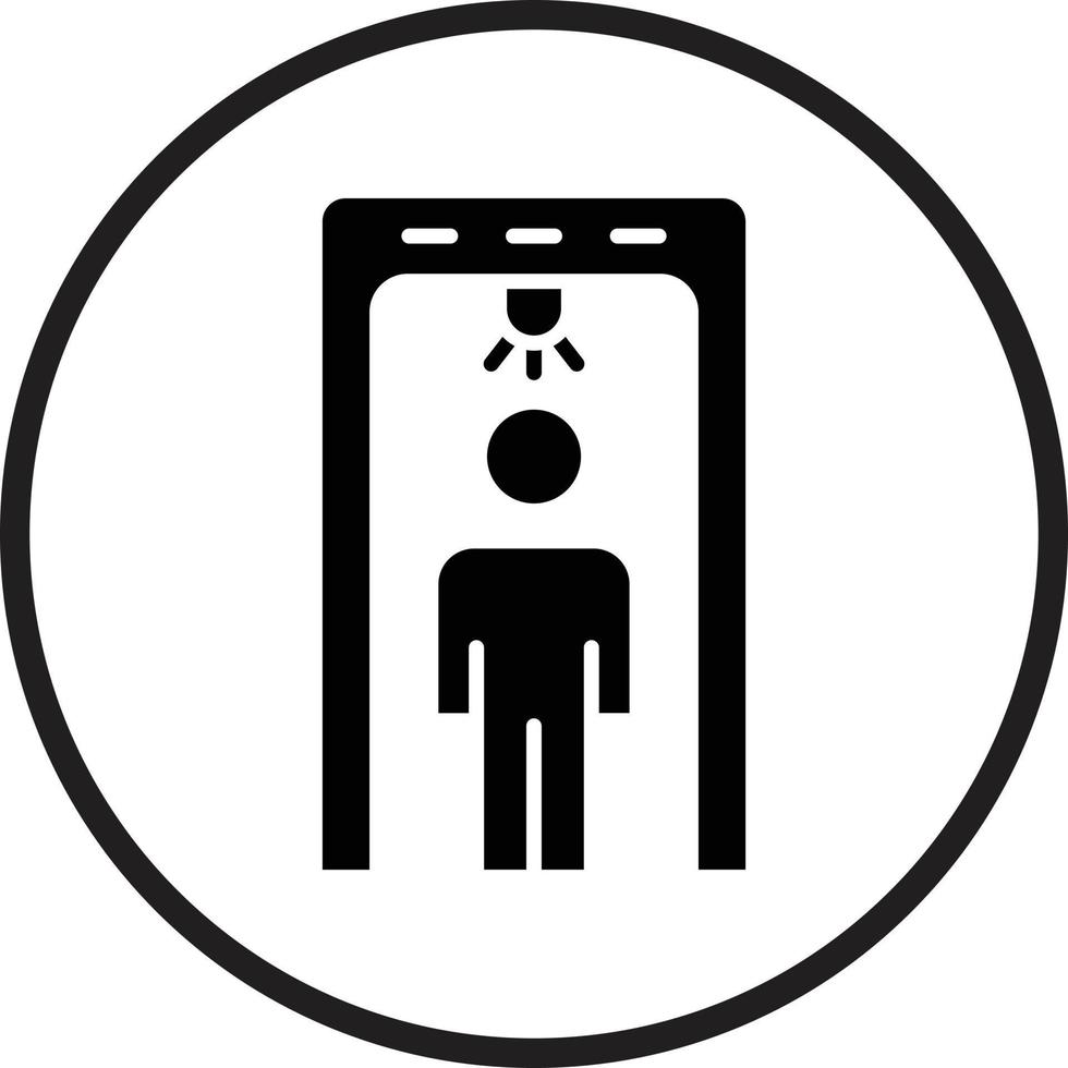 Metal Detector Vector Icon Design
