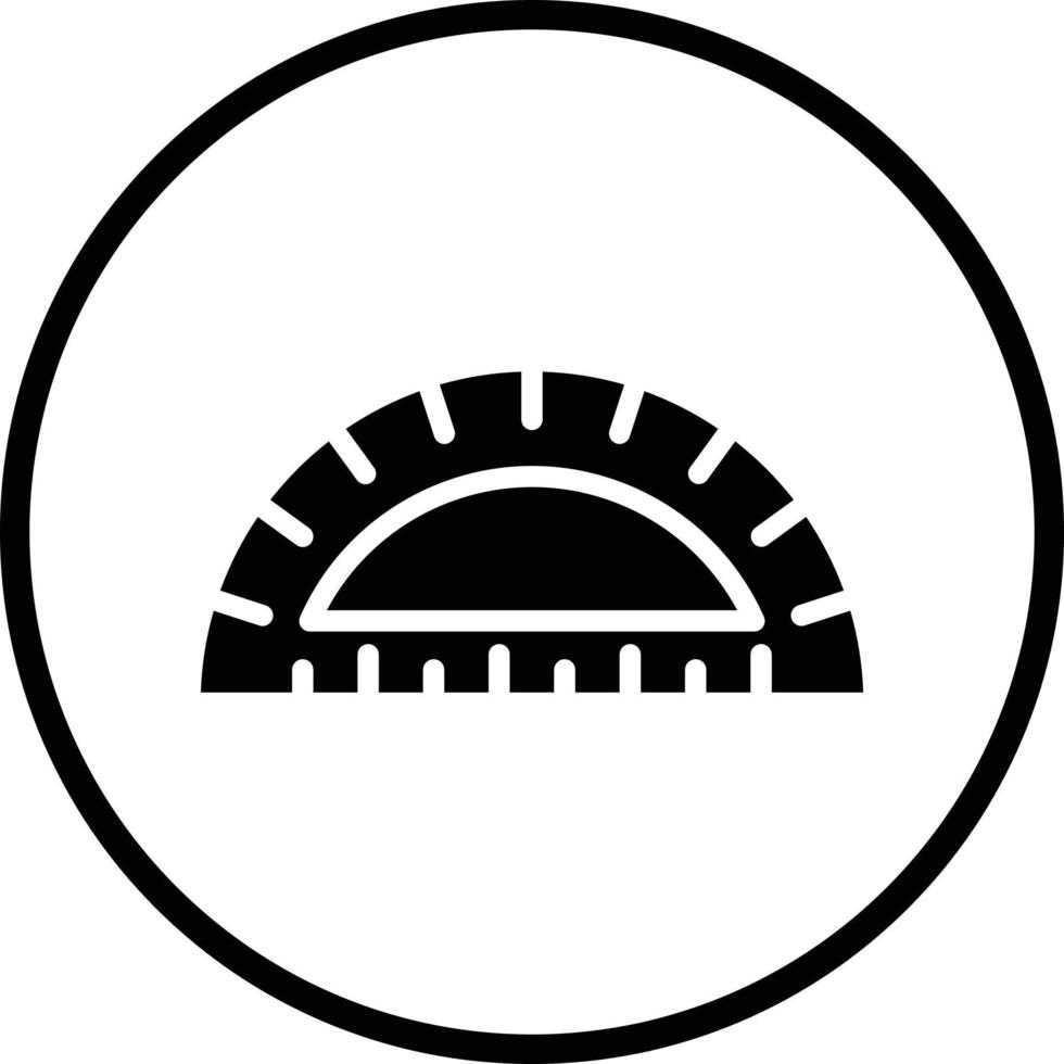 Protactor Vector Icon Design