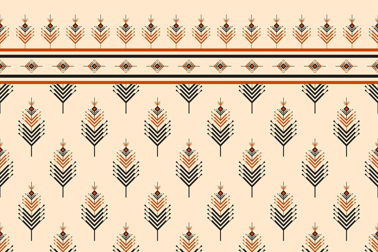 Geometric ethnic seamless pattern traditional. Aztec ethnic ornament print. Tribal pattern style. vector