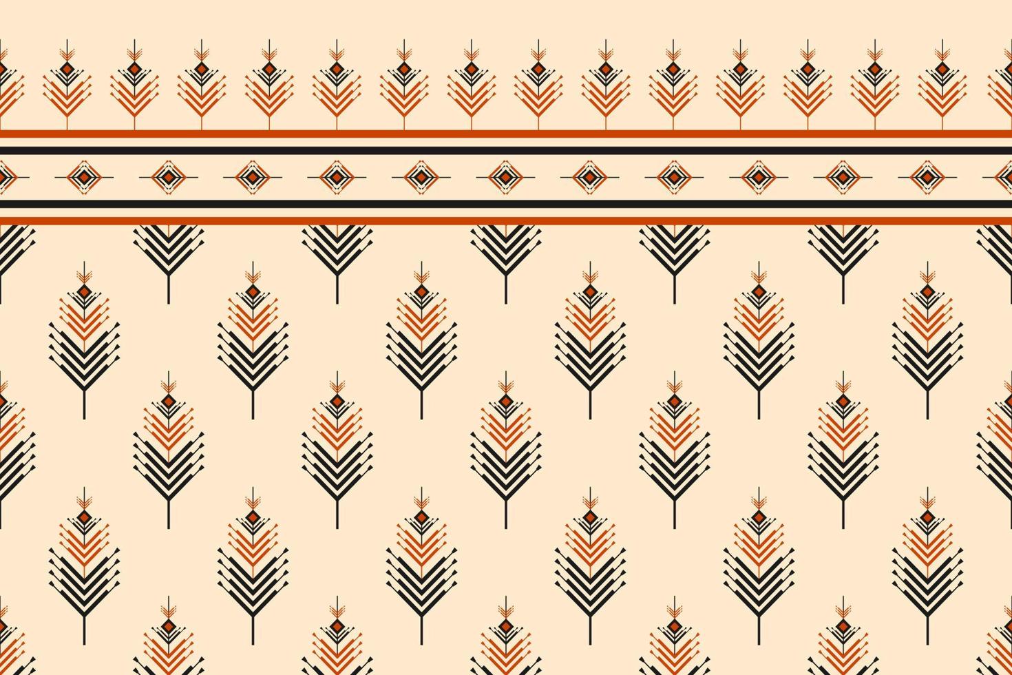 Geometric ethnic seamless pattern traditional. Aztec ethnic ornament print. Tribal pattern style. vector