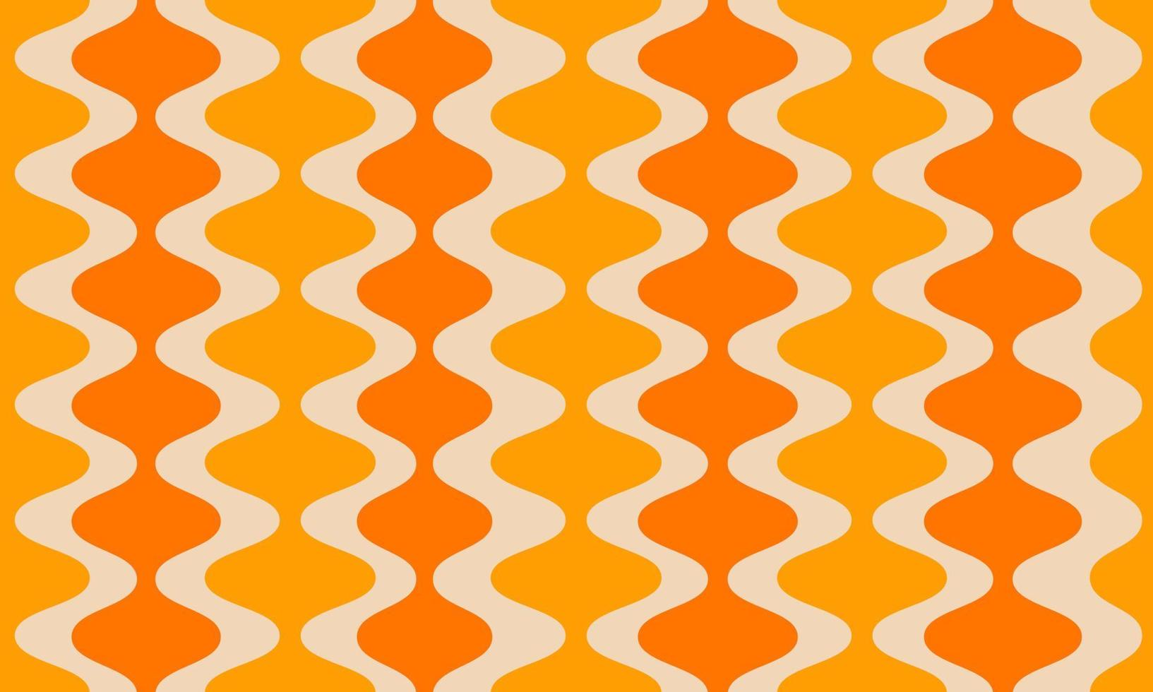 Abstract Vintage Retro Aesthetic Background Wavy Pattern vector