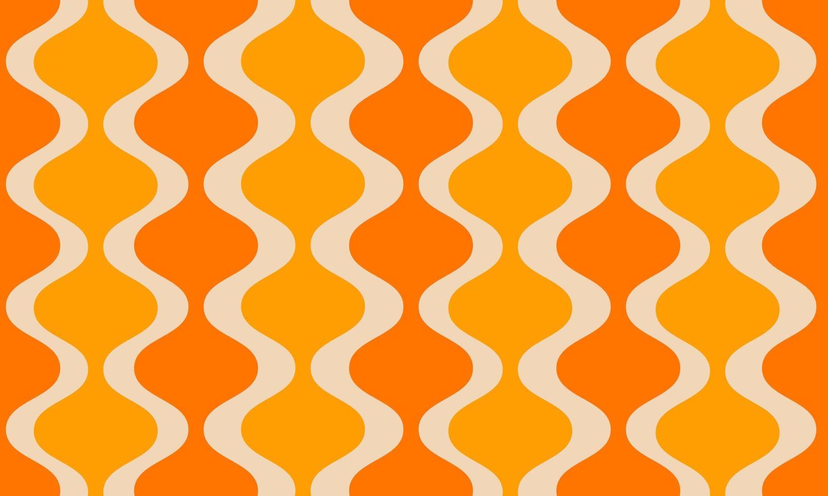 Abstract Vintage Retro Aesthetic Background Wavy Pattern vector