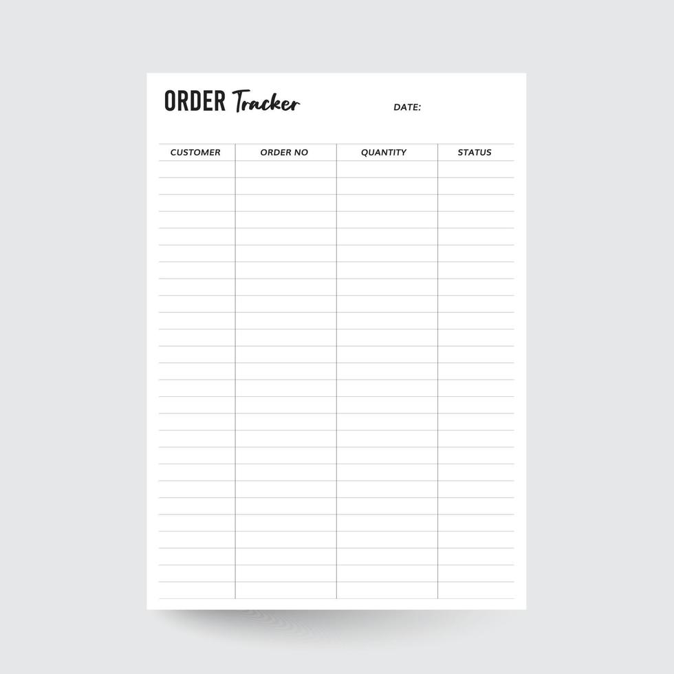 Order Tracker,Purchase Tracker,Order Form,Spending Tracker,Order Form Template,Order Log,Order List,Order Tracker Form,Order Tracker Book,Order Tracker Insert,order tracking sheet vector