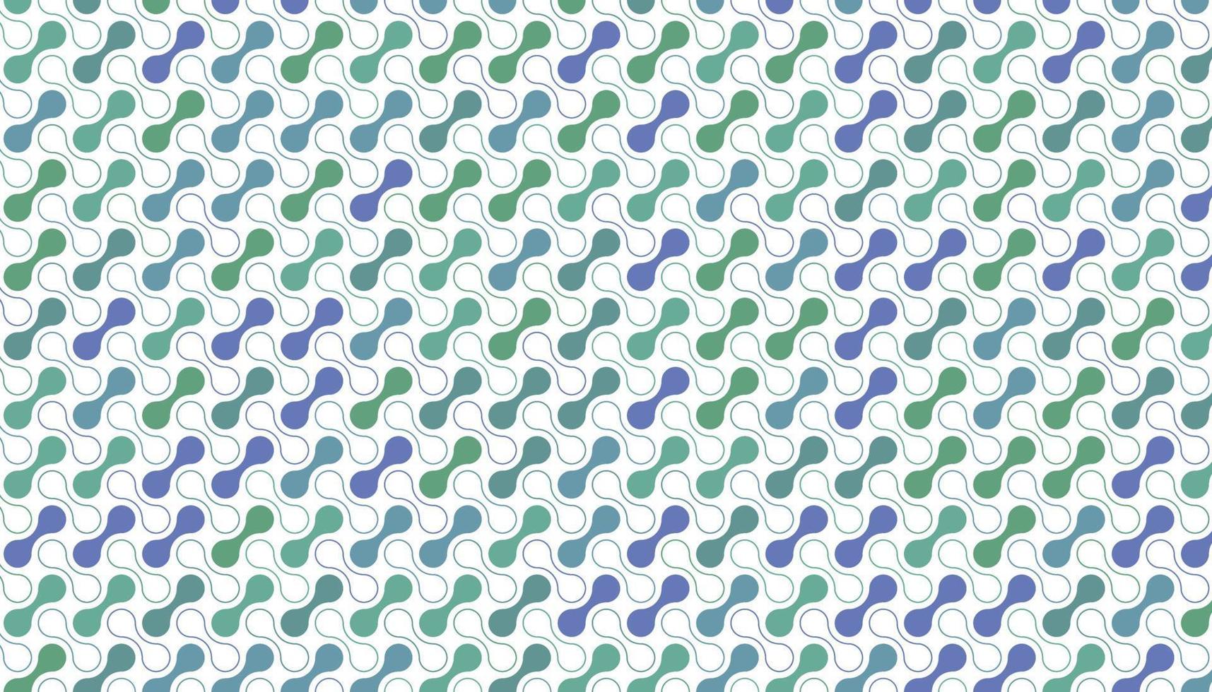 Colorful random metaballs chemical pattern. Geometric metaball mosaic vector background. Abstract molecular blobs retro texture. Connected dot circles structure.