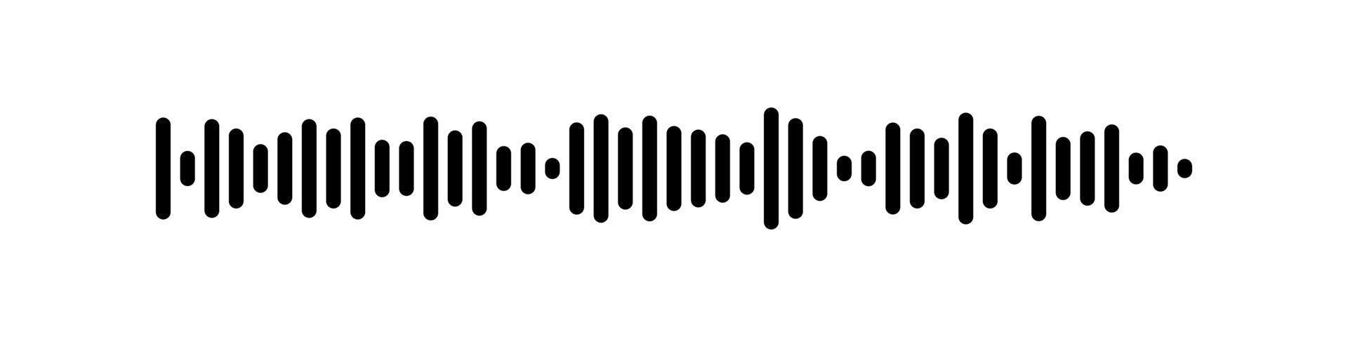 Sound waves message set. Voice audio messages collection. Spectrum noise graphic. Vector isolated illustration