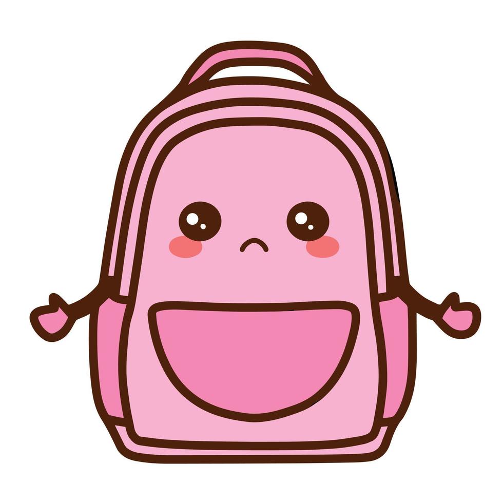 cute bag character vector