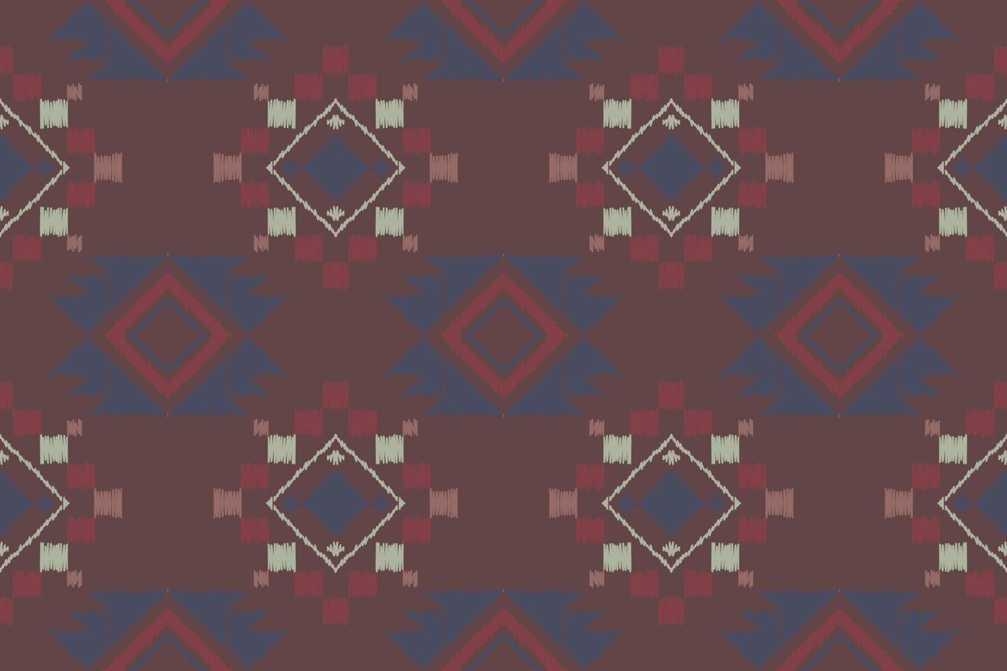 Ikat Designs, Motif Ikat Aztec Folk Embroidery, Mexican Aztec Geometric Rhombus Art Ornament Print. Digital File Design for Print Texture,fabric,saree,sari,carpet,rug,batik vector