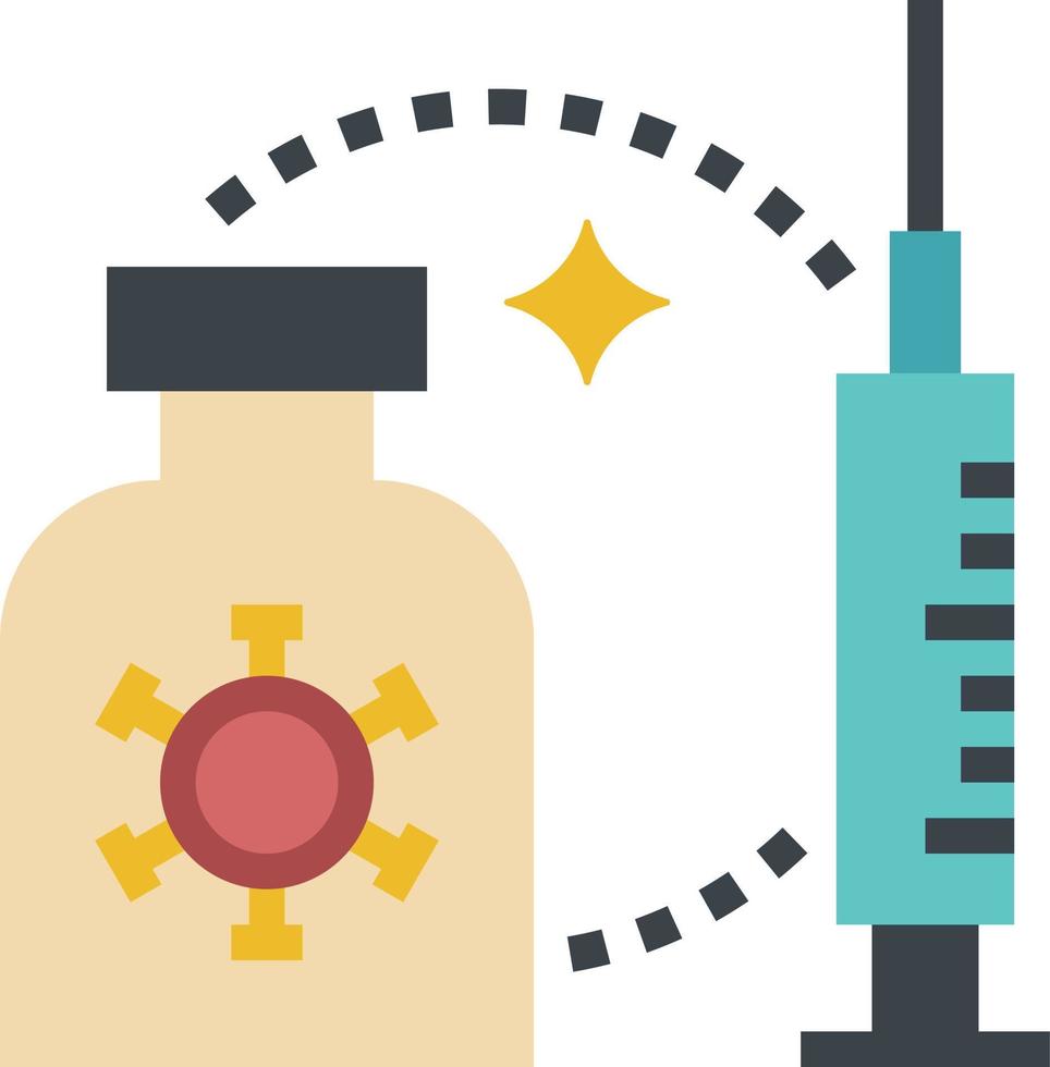 coronavirus vaccine Illustration Vector