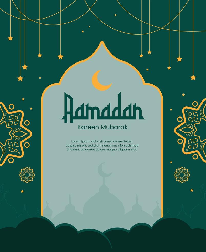 feliz Eid Mubarak vector