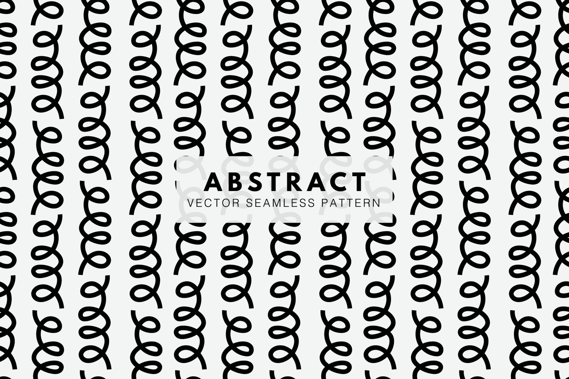 Spiral spring lines abstract seamless repeating pattern 22819622 Vector ...