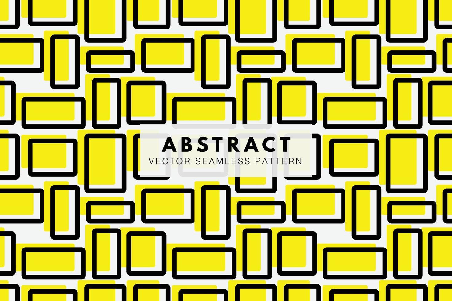Square and rectangle geometrical shapes abstract seamless repeat pattern vector