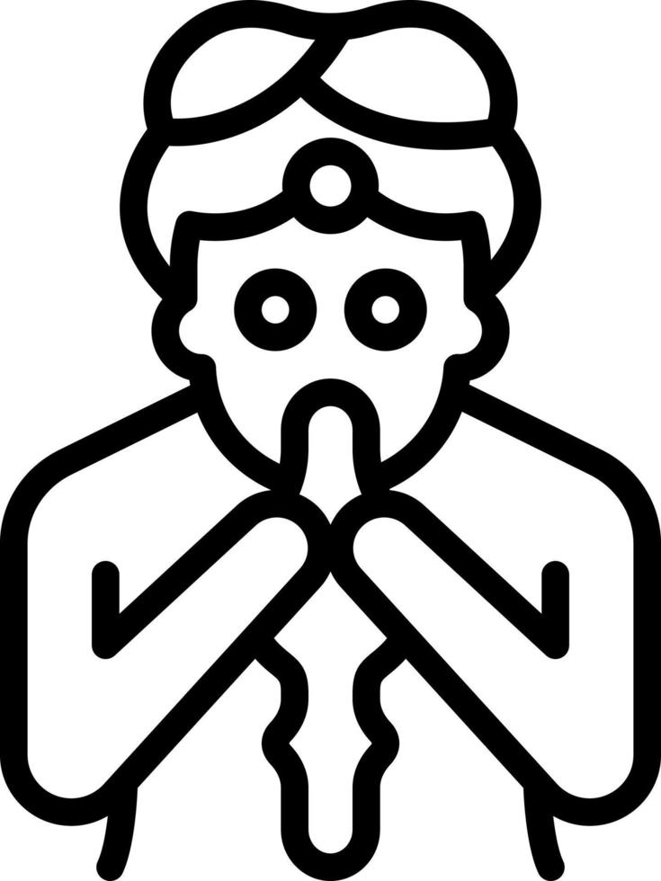 line icon for harper vector