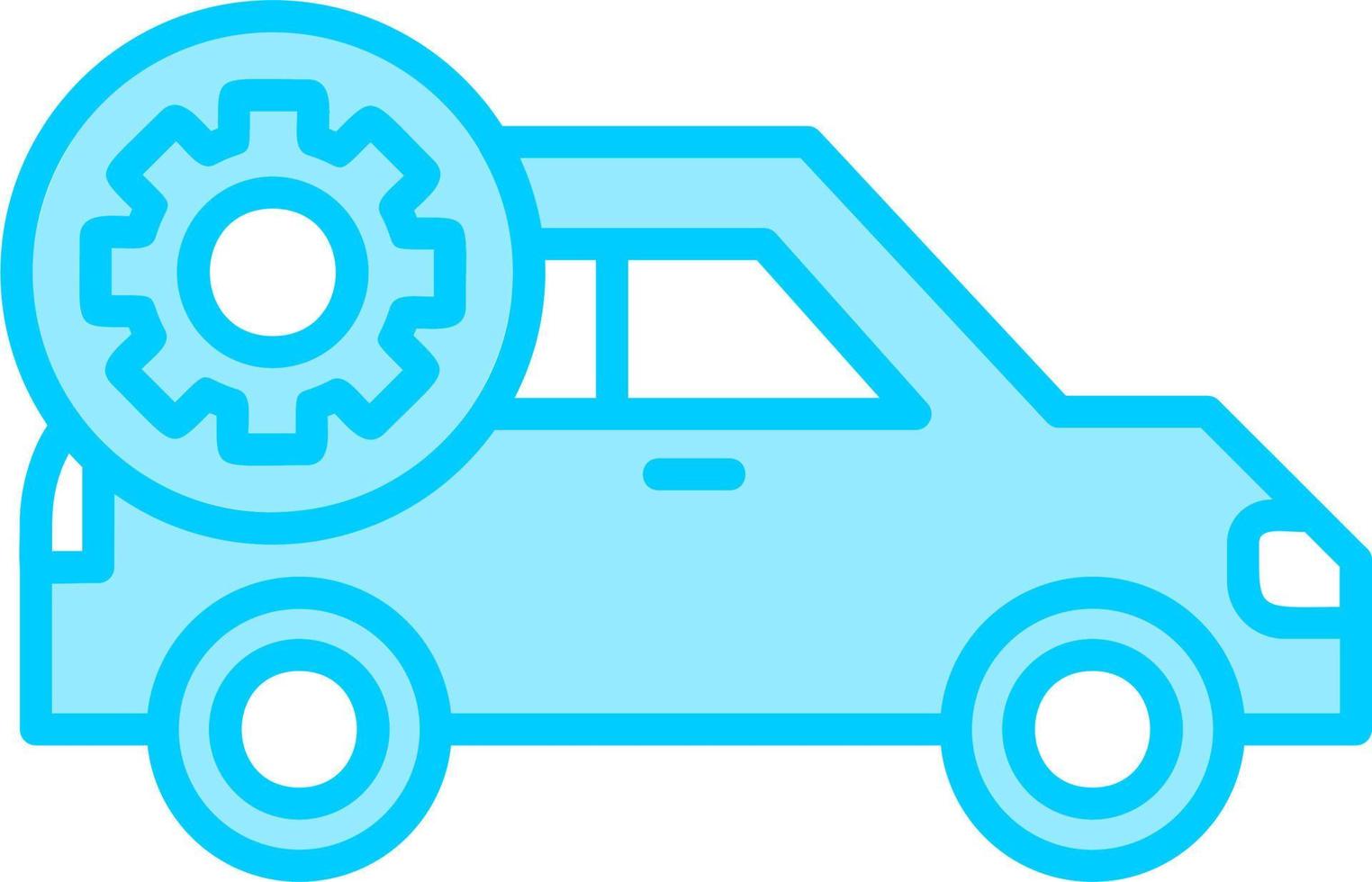 Car Setting Vector Icon