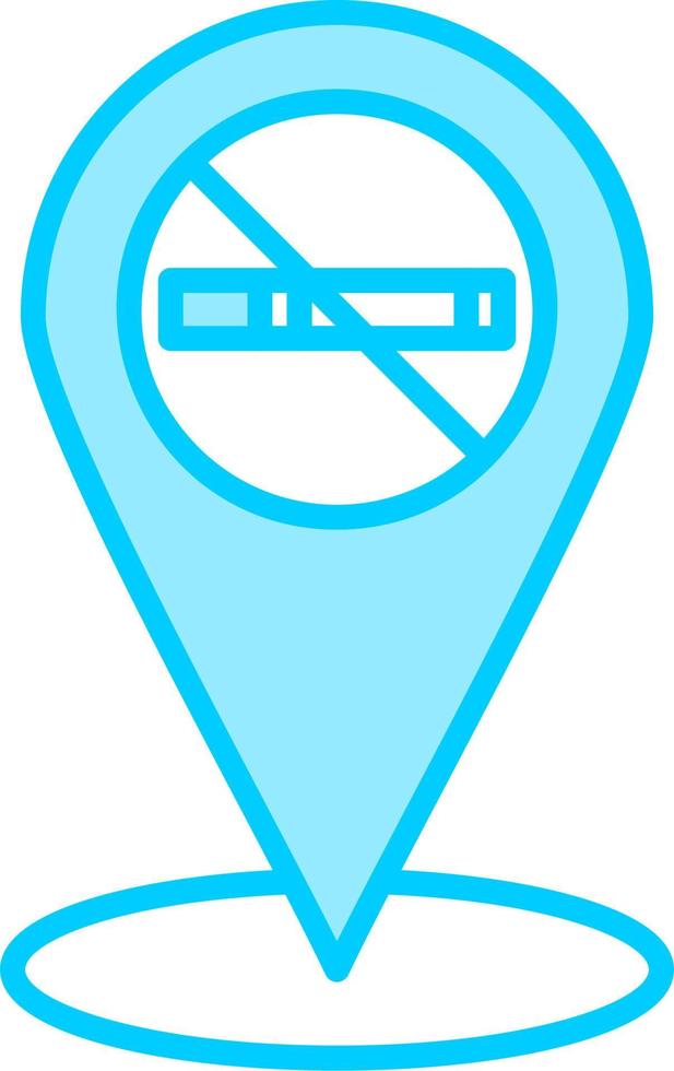 No Smoking Place Vector Icon