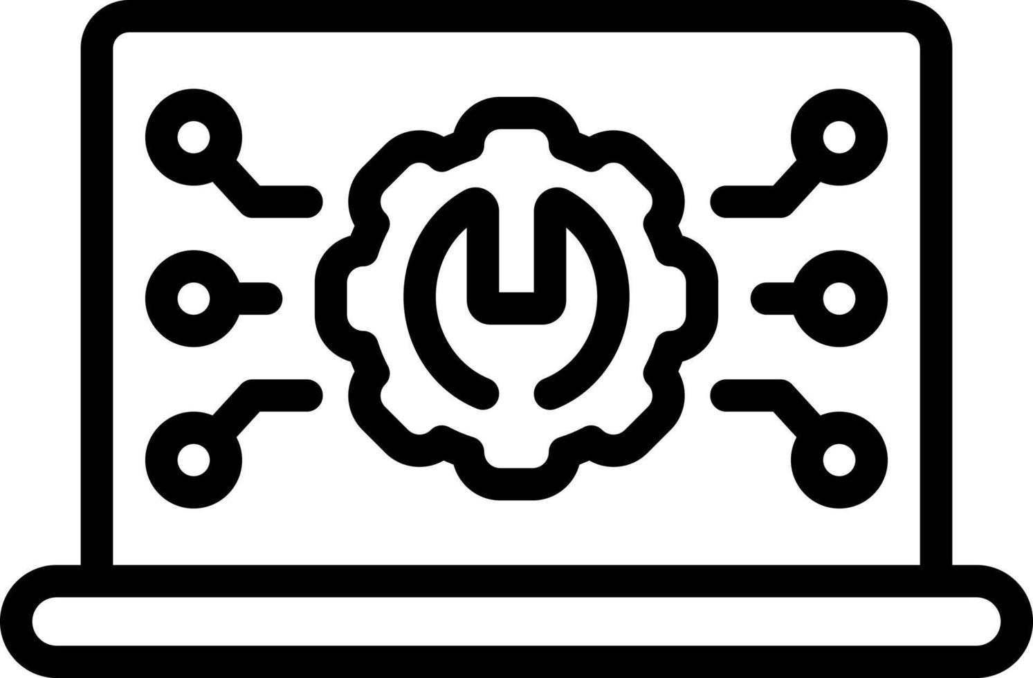 line icon for freeware vector